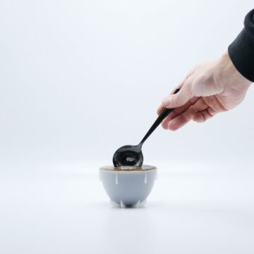 barista hustel cupping bowl coffee tasting cup bowls bowl plastic white for quality control bh-bowl-cuptaster