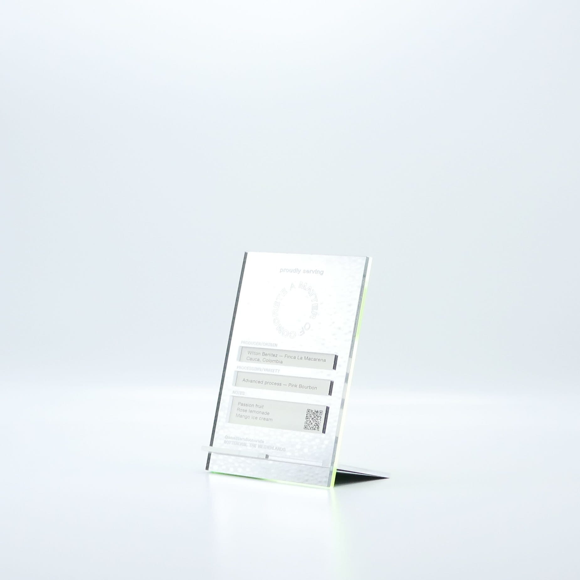 A.M.O.C. — on grinder display