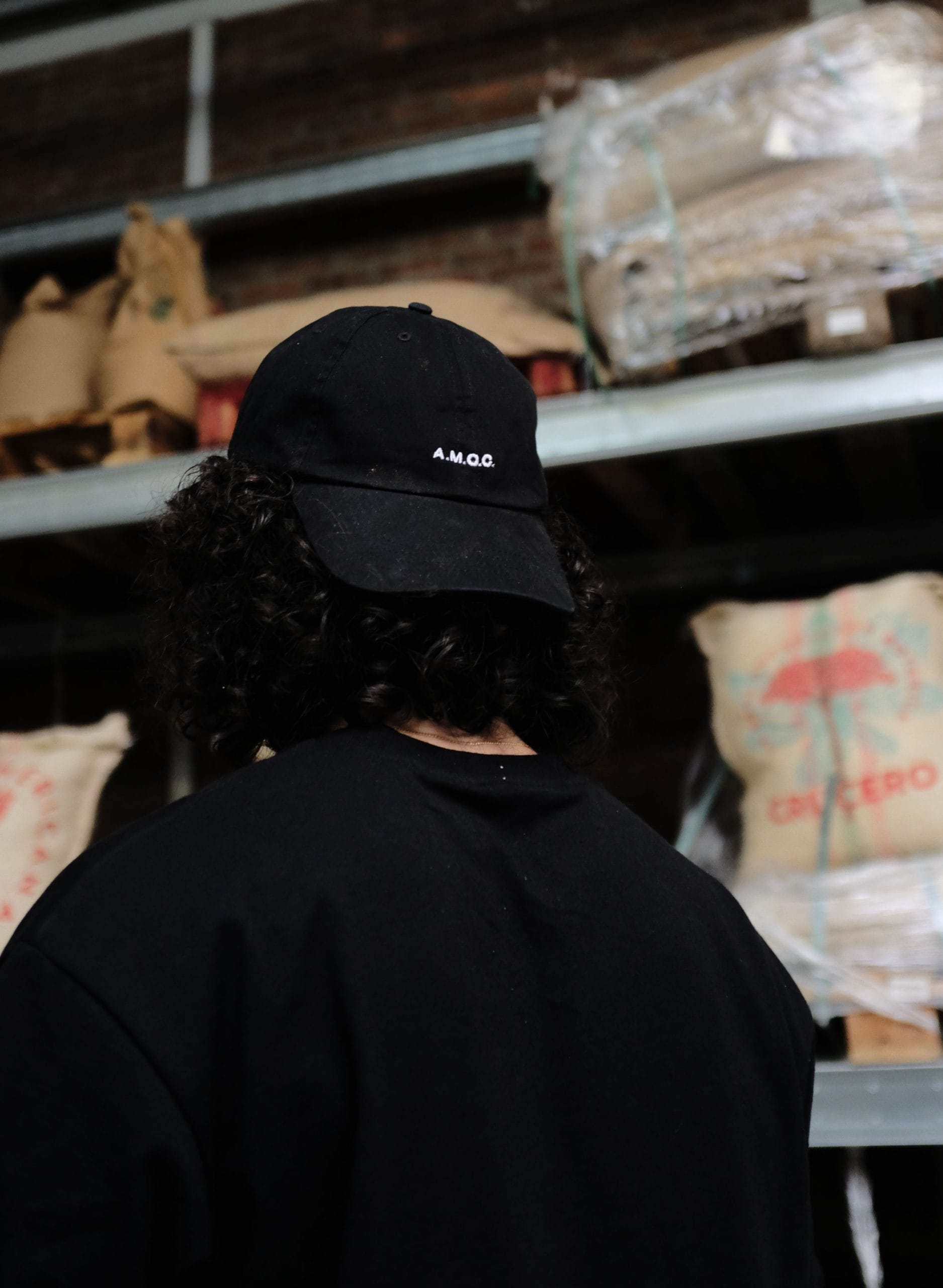 AMOC 6 panel cap black - Image 2